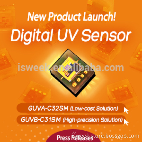 New Arrival UV Sensor Digital UV Sensor for Smart Wearable Device